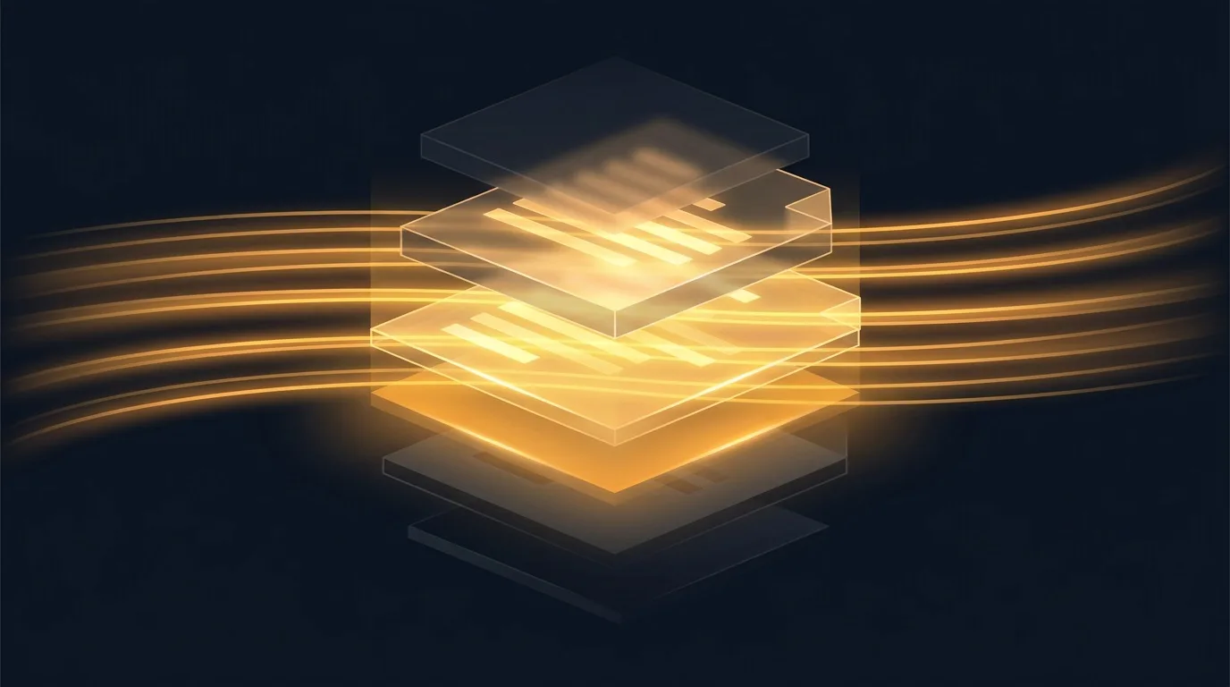 Optical illustration for "What AI crawlers actually read on your site (and what they skip)"
