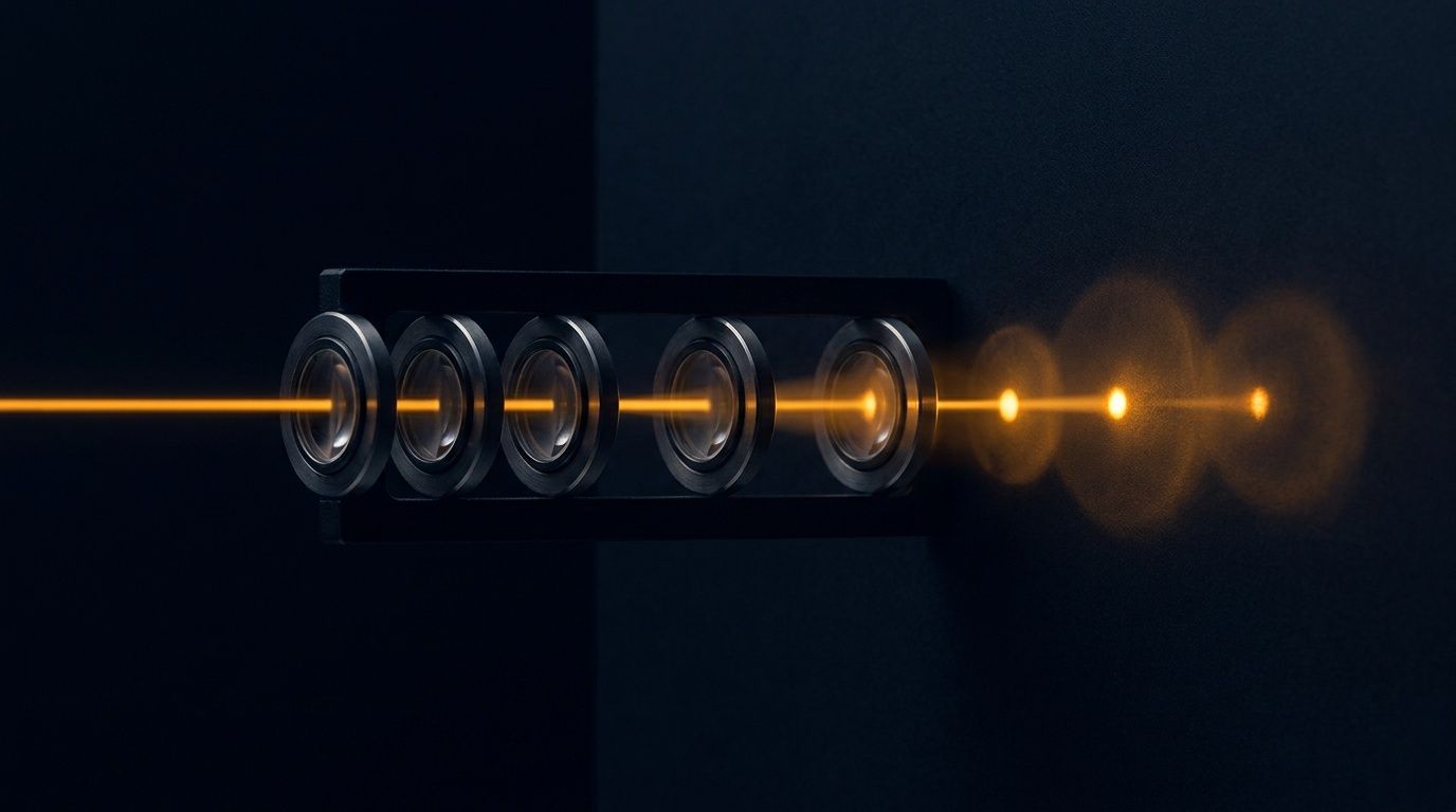 Optical illustration for "How to measure AI visibility properly (and why one-shot checks lie)"